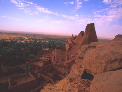 Randonnée en Algérie dans le grand erg occidental Akaoka